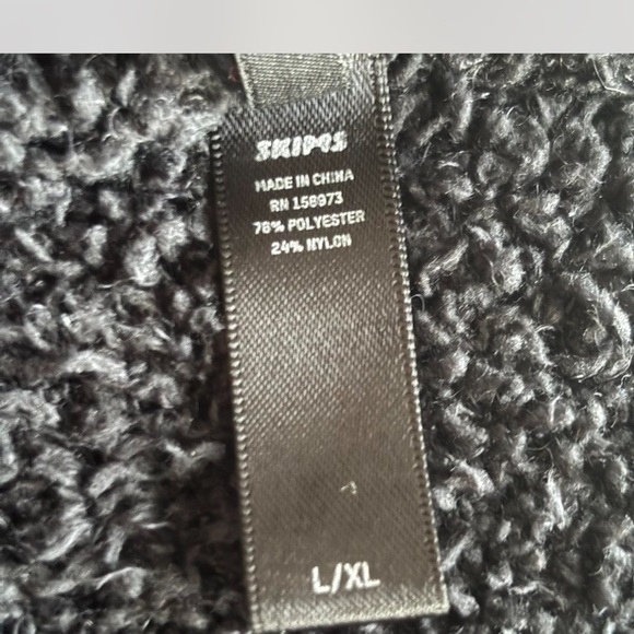 Skims Cozy 2-Piece Matching Lounge Set L/XL Black - Picture 5 of 5